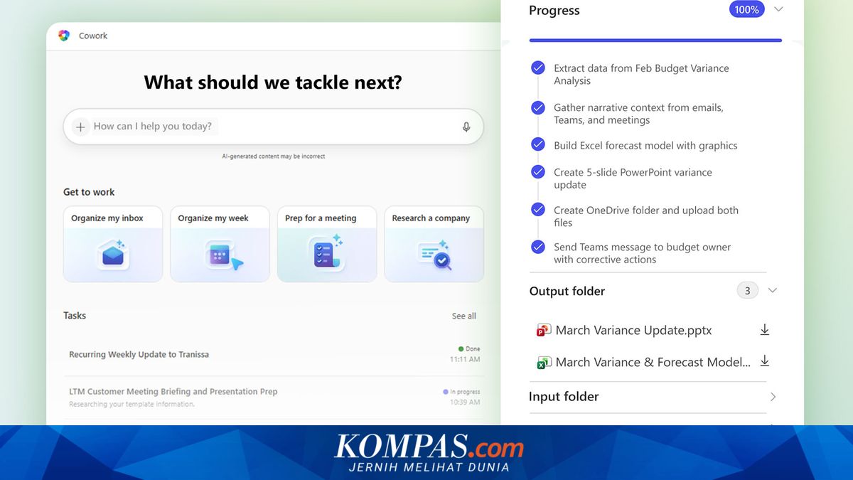 Microsoft Begins Distributing AI Copilot Cowork, Capable of Performing Tasks Without Instruction