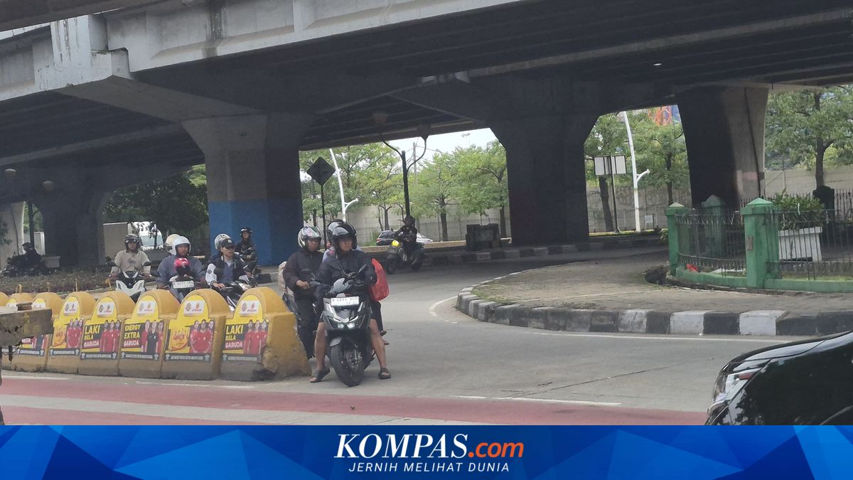 ETLE Fails to Deter, Wrong-Way Driving Still Occurs in North Jakarta