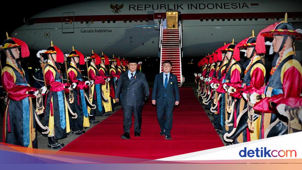 Upon Arrival in Seoul, Prabowo to Meet President Lee Jae Myung