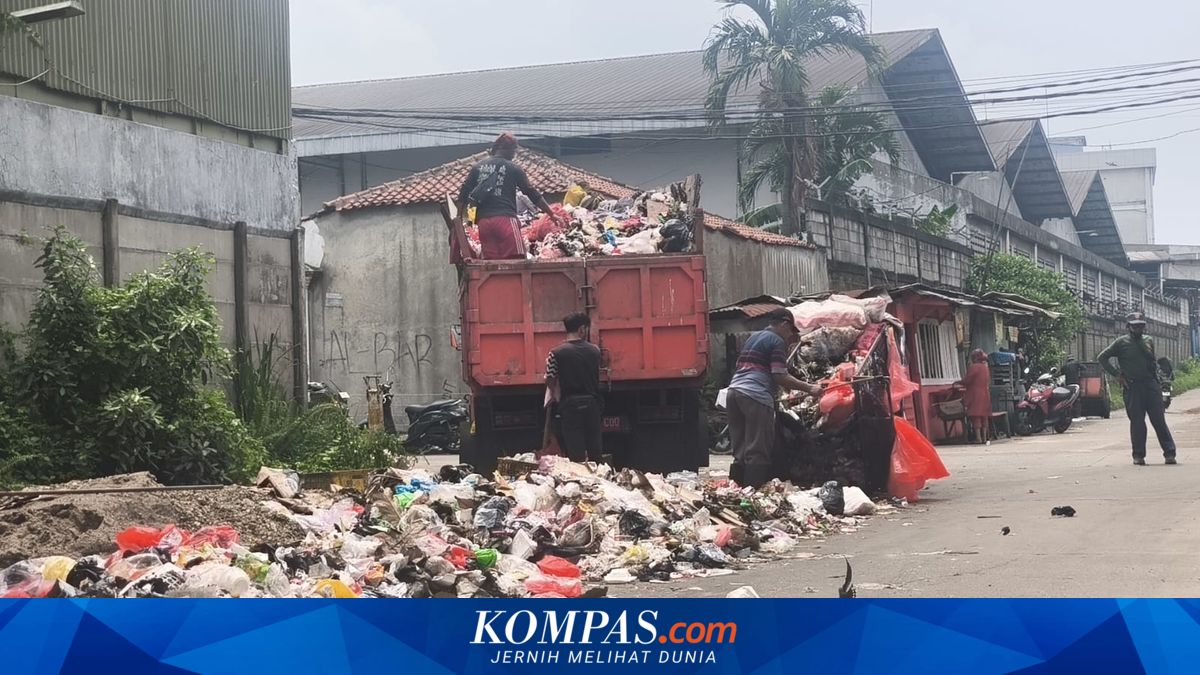 Rubbish Piles Up for Two Weeks in Pasir Jaya, Jatiuwung, Increasing After Eid