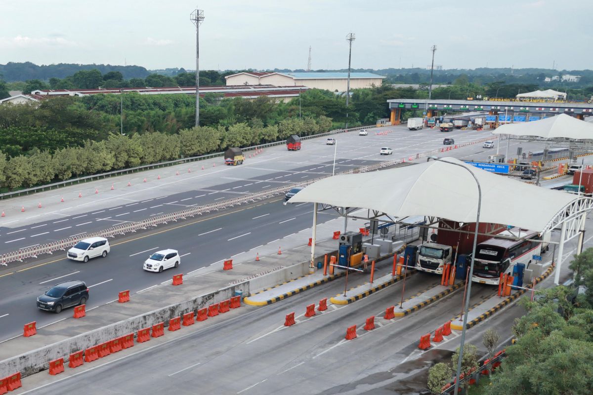 Post-Lebaran Return Traffic Still Felt on Jakarta-Cikampek Toll Road