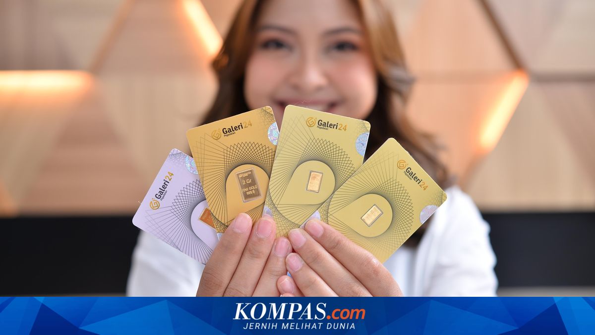 Gold Prices at Pegadaian Today, 1 April 2026: Galeri 24 and UBS Up Rp 11,000