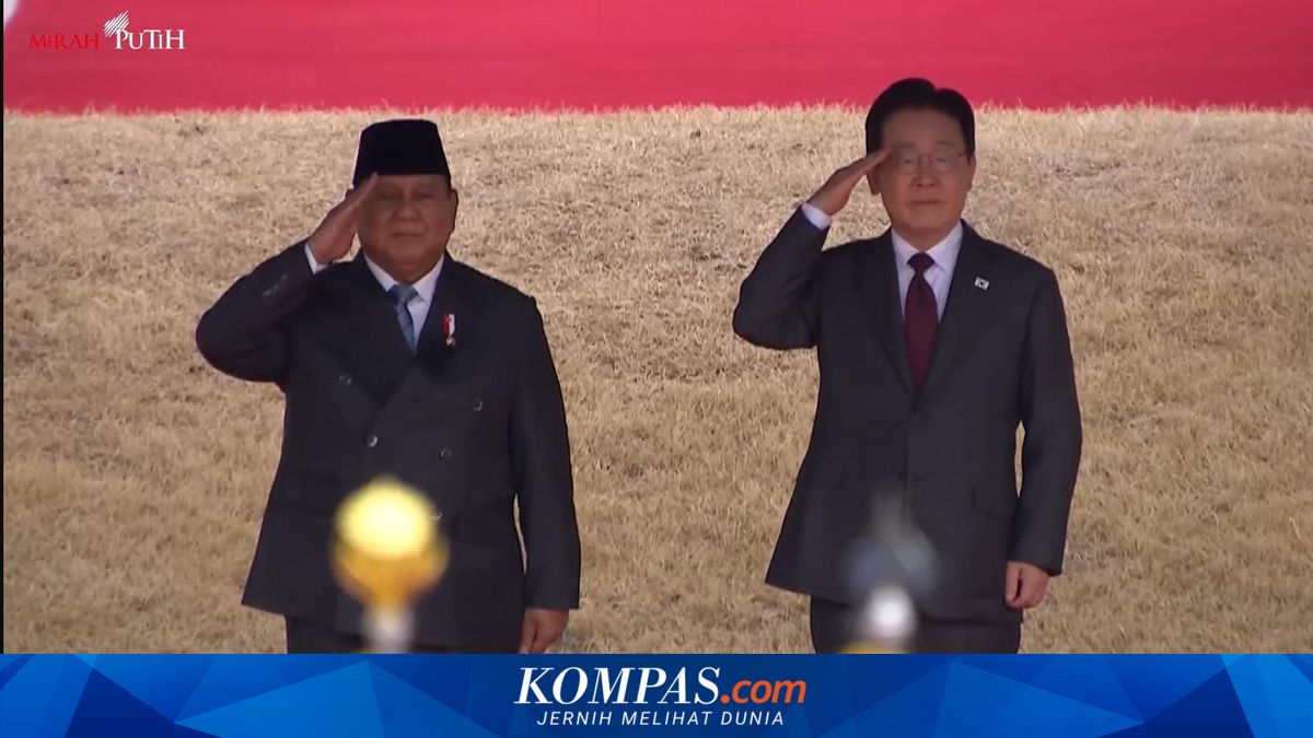 Prabowo Arrives at Blue House, Greeted Directly by South Korean President