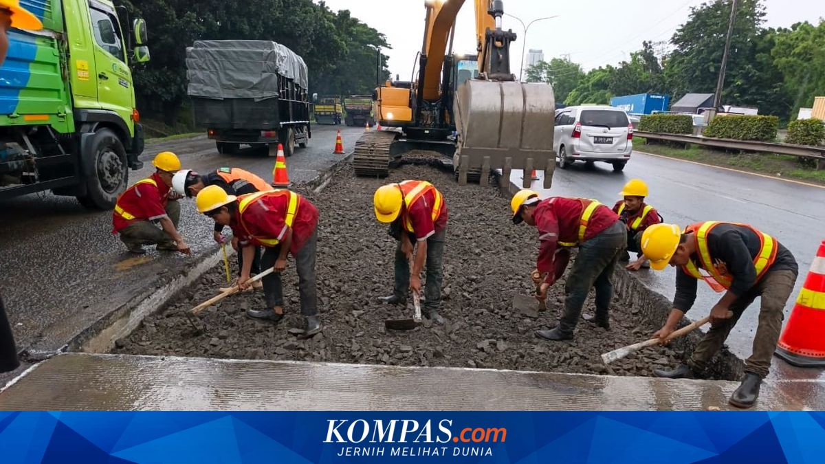 Avoid Traffic Jams Due to Jakarta-Tangerang Toll Road Repairs, Check the Schedule