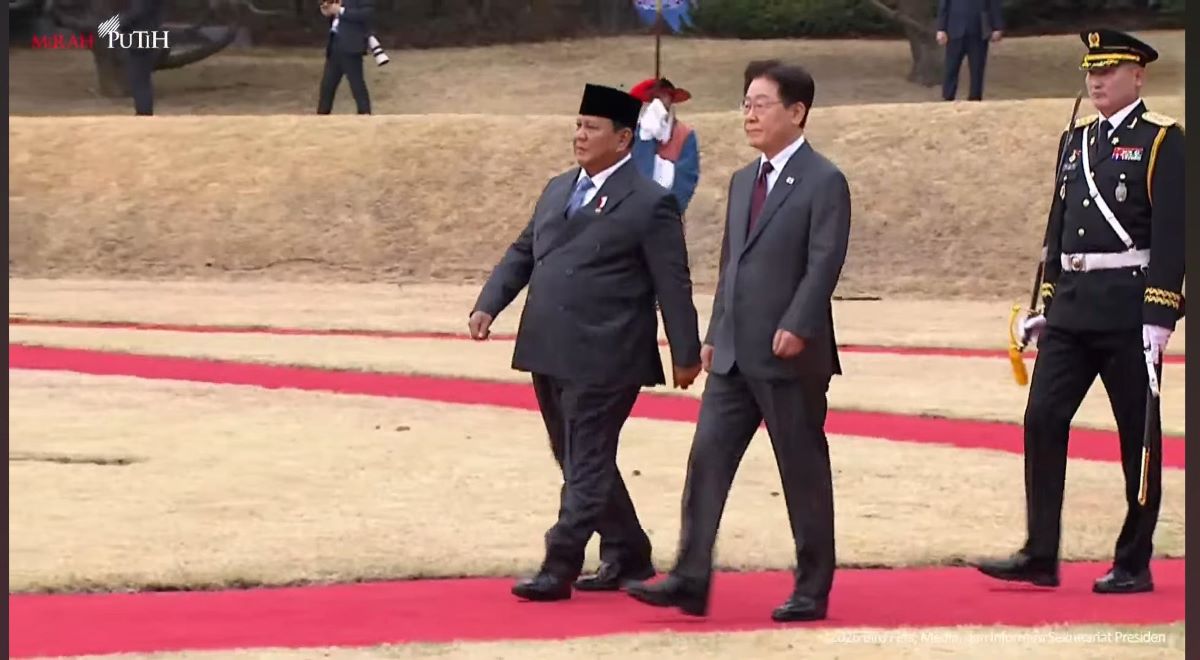 Strengthening Strategic Partnership, President Prabowo Warmly Welcomed at Blue House