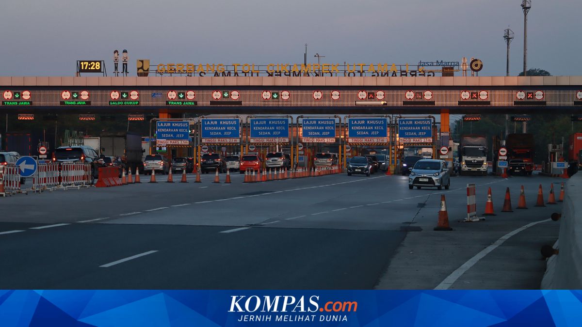 High Return Traffic Continues: 670,470 Vehicles Heading to Jakarta via Cikatama