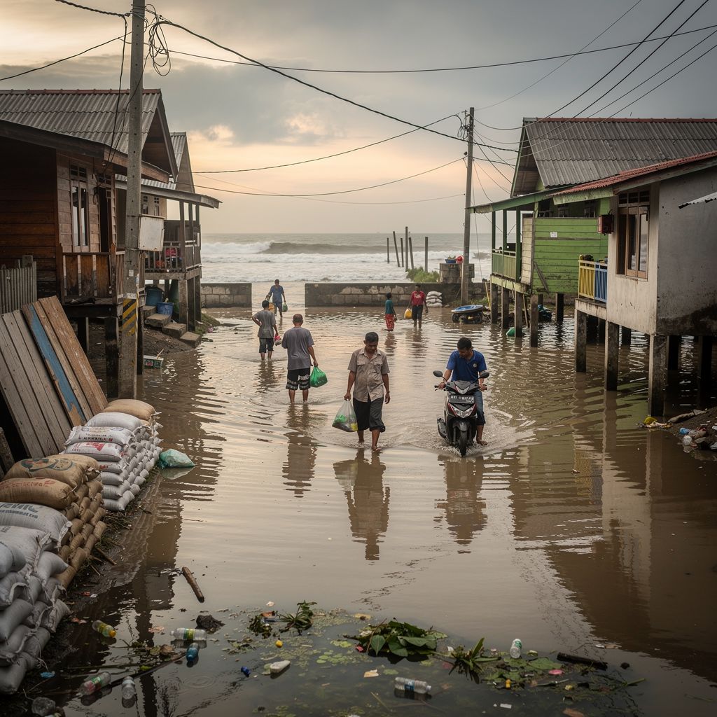 Uncertain Weather Prompts Alert for Fishermen and Batam Port Activities