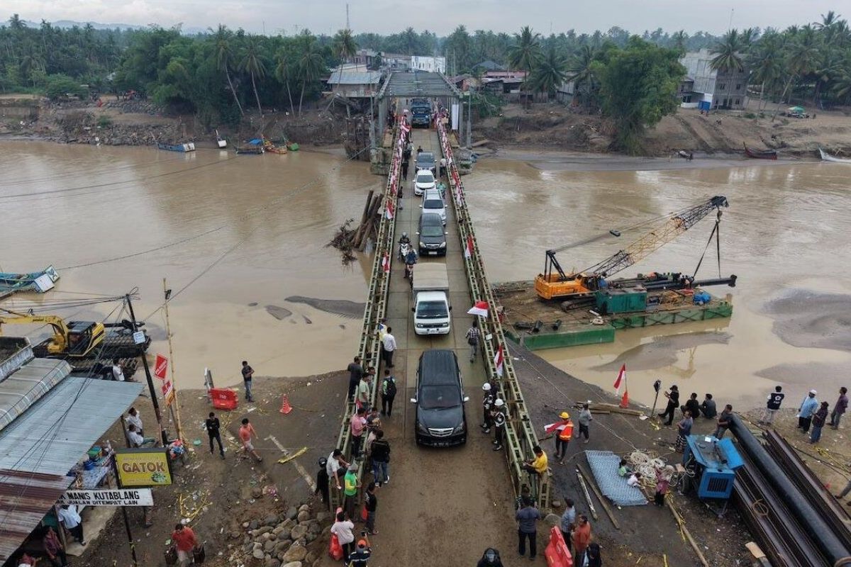 PRR Task Force: Three types of emergency bridges knit connectivity in Sumatra