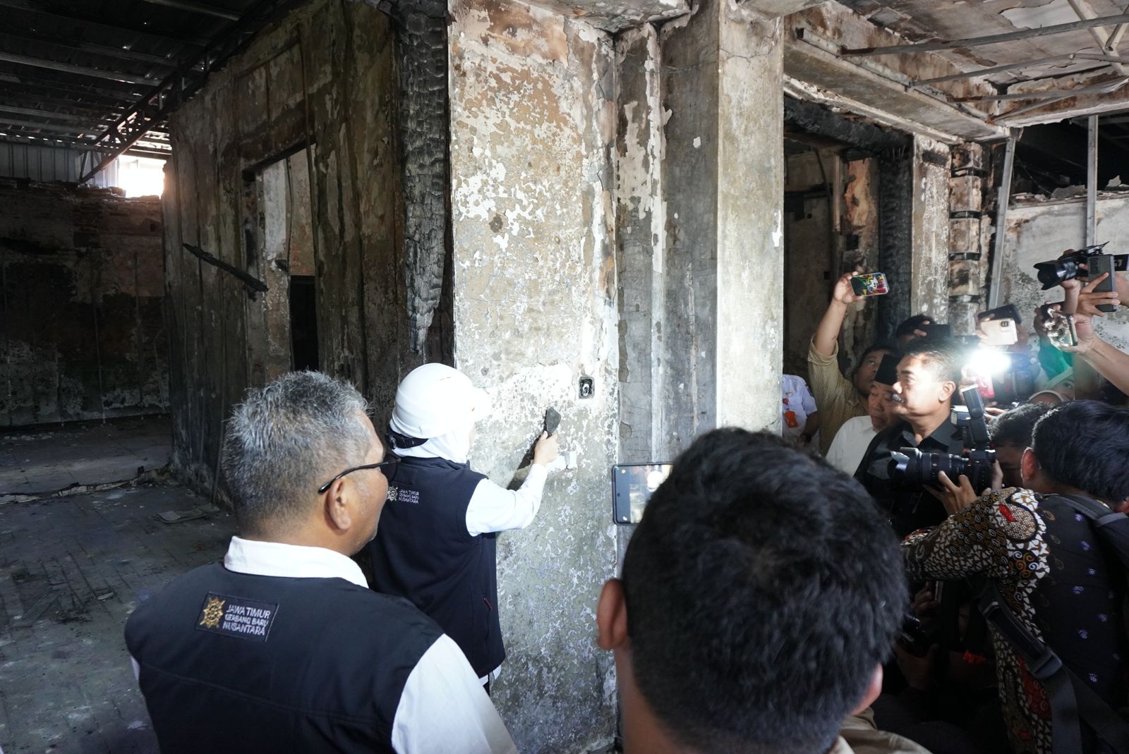 Post-August 2025 Riots, Restoration of Grahadi Building's West Wing Begins