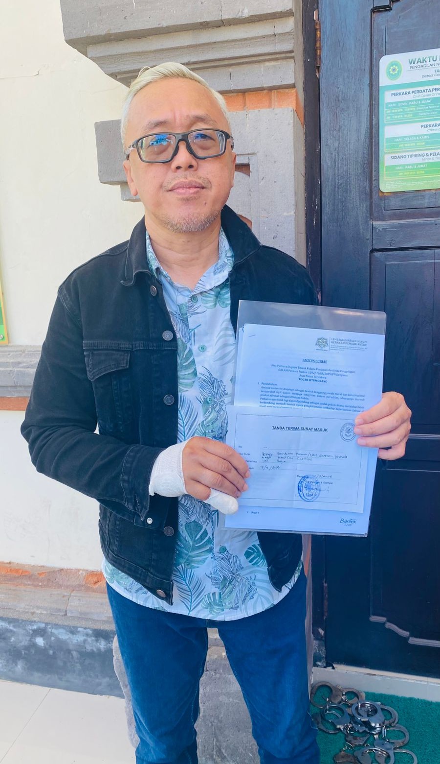 LBH GP Ansor Bali Submits Amicus Curiae, Calls for Togar Situmorang to Receive Proportionate Punishment