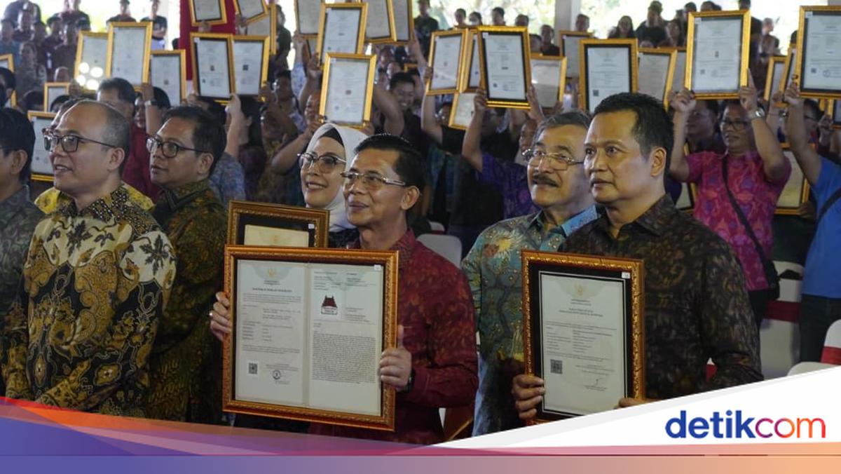 As Host, Klungkung Secures 36 Intellectual Property Rights Certificates