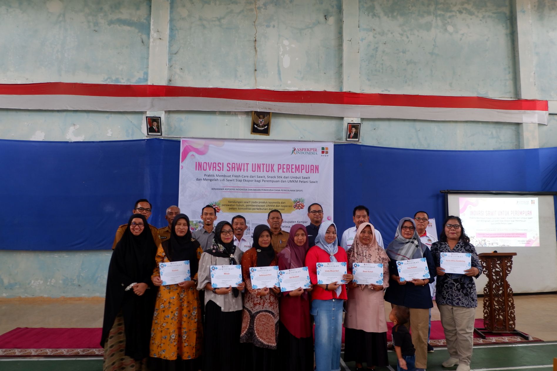 BPDP and Aspekpir Promote Palm Oil Innovation for Palm Farmers and Women SMEs in Kampar