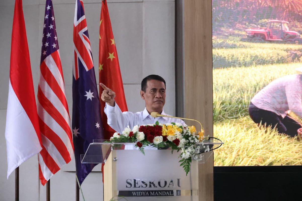 Agriculture Minister: Food as a National Defence Tool, Indonesia No Longer Dependent on Imports
