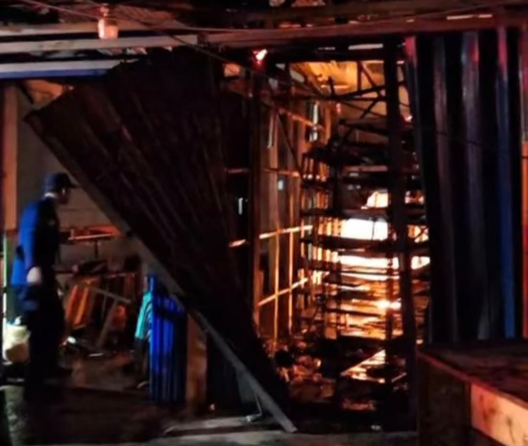 Dozens of Fire Trucks Deployed to LPG Bulk Filling Station Fire in Cimuning