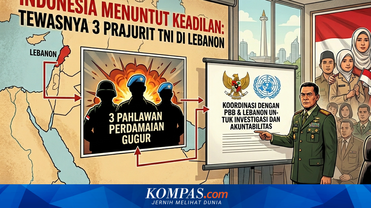 Government Seeks Justice in Case of Three Fallen TNI Soldiers in Lebanon