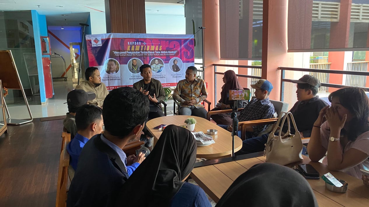 Civil Society Concerned Over Lack of Transparency in Military Court's Investigation of Andrie Yunus Case