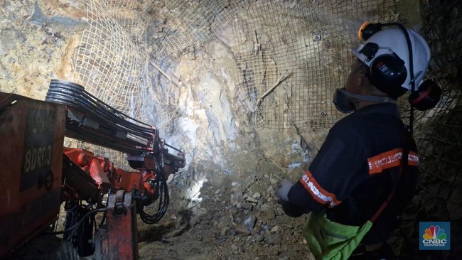 Antam Reveals Pongkor Gold Reserves, This is Its Production Level