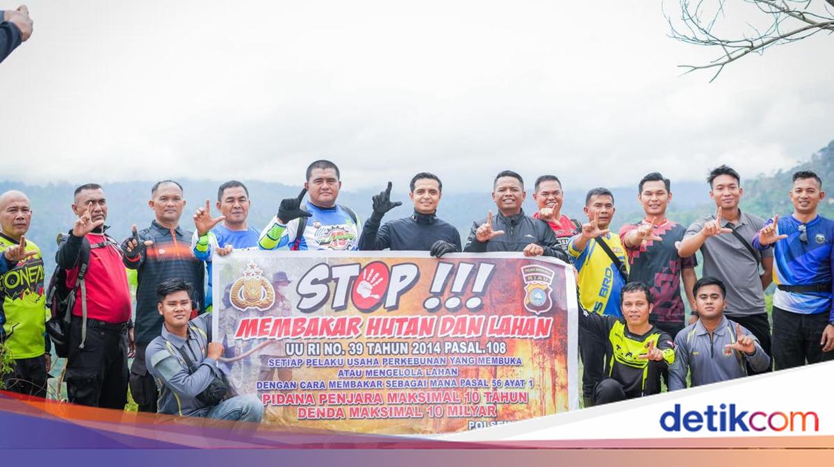 Rokan Hulu Police Enhance Patrols to Anticipate Potential Forest and Land Fires
