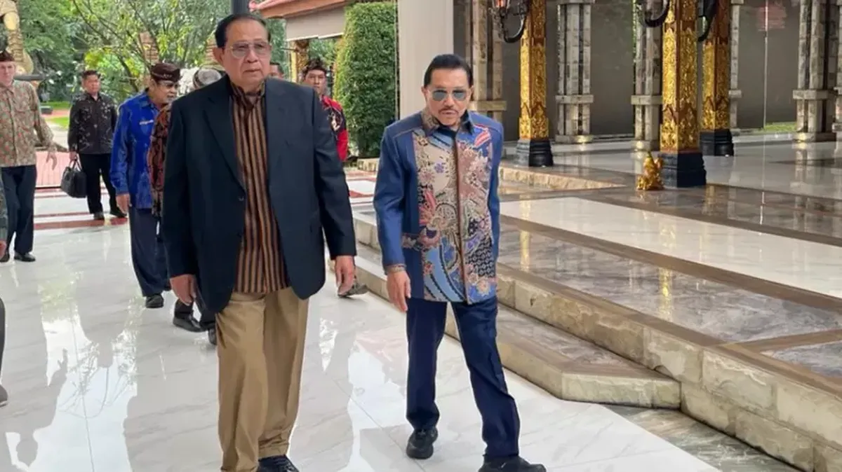 SBY Remembers AM Hendropriyono as a Mentor During His Military Career