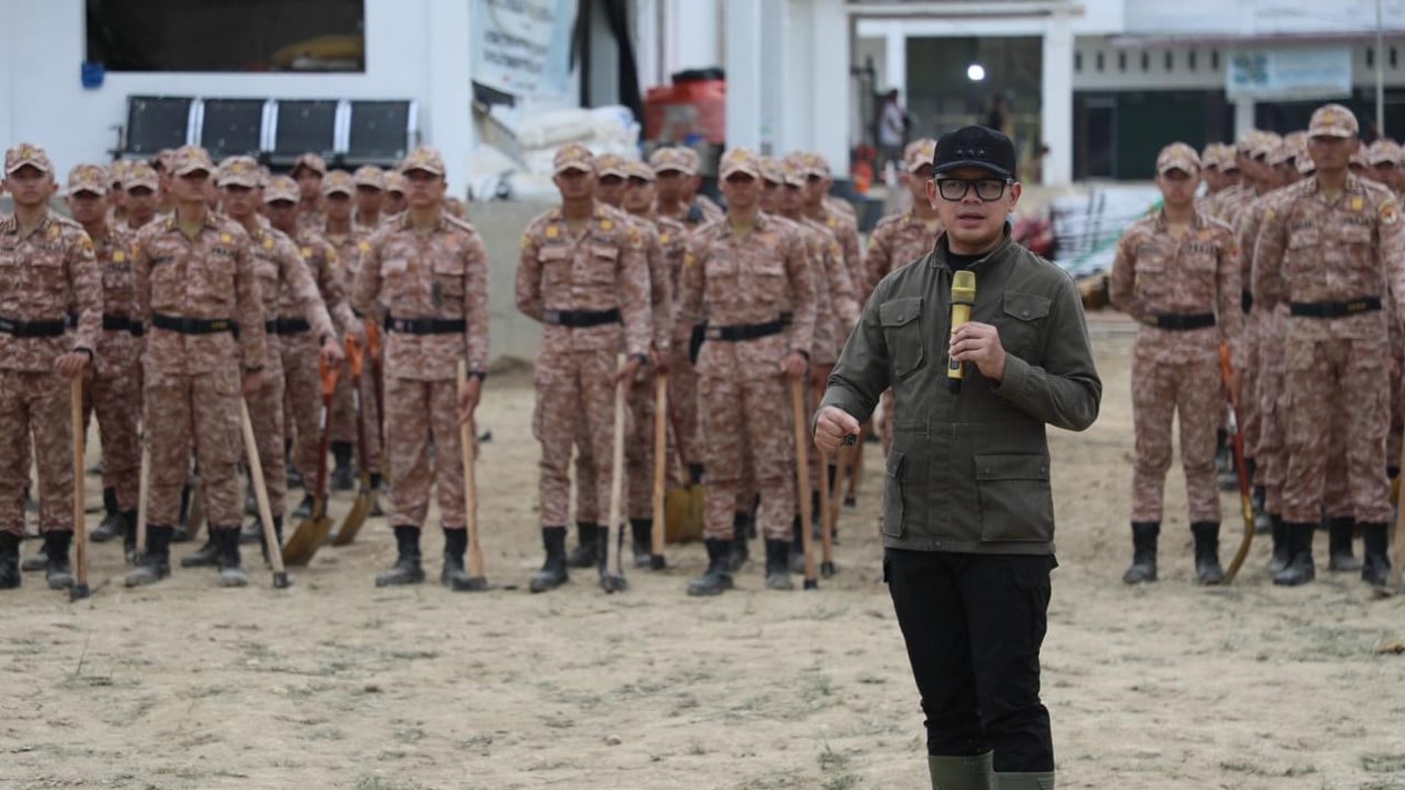 Deputy Interior Minister Bima Reminds IPDN First-Year Cadets to Maintain Consistency in Service Performance in Aceh Tamiang