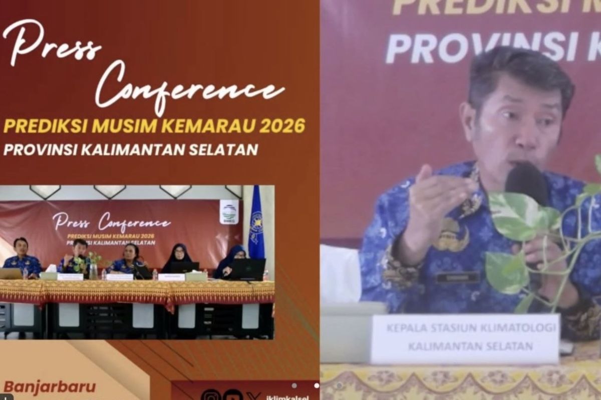 BMKG: Dry Season in South Kalimantan Arrives Earlier and Drier in April-May