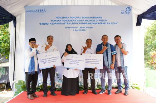 Astra Improves School Facilities in Lebak