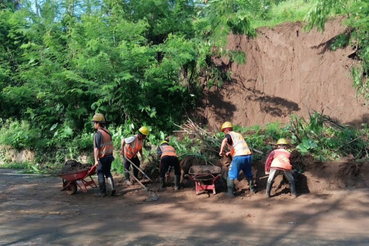 Malang BPBD: Access between Malang-Lumajang normal after landslide impact