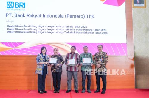 Supporting Financial Market Strengthening, BRI Wins 3 Best Performing Primary Dealer Awards