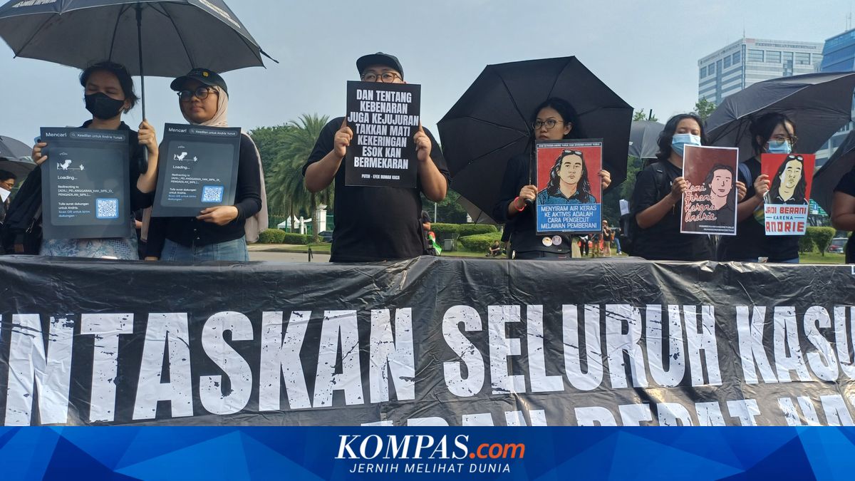 Solidarity Action for Andrie Yunus in Front of the Palace: Here Are His Five Demands