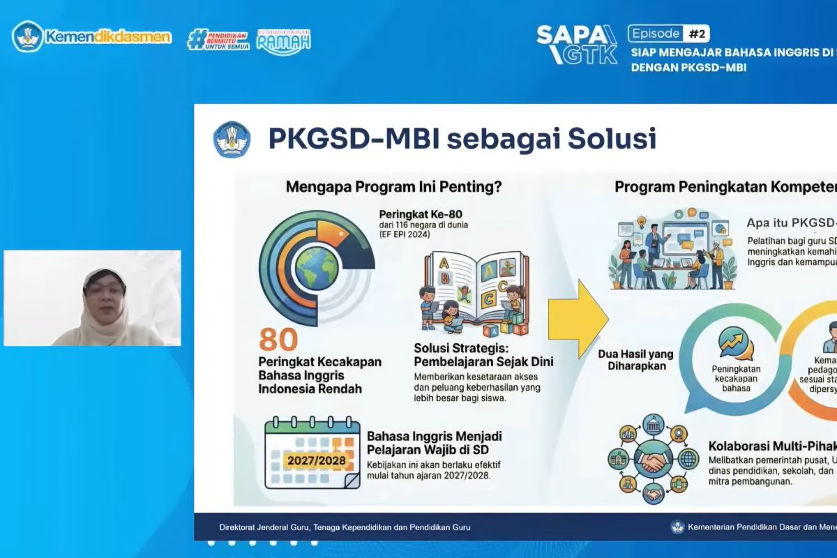 Ministry of Education Strengthens Primary School Teachers' Readiness to Teach English