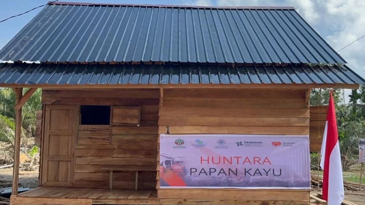 PRR Task Force Utilises Driftwood to Construct Temporary Housing