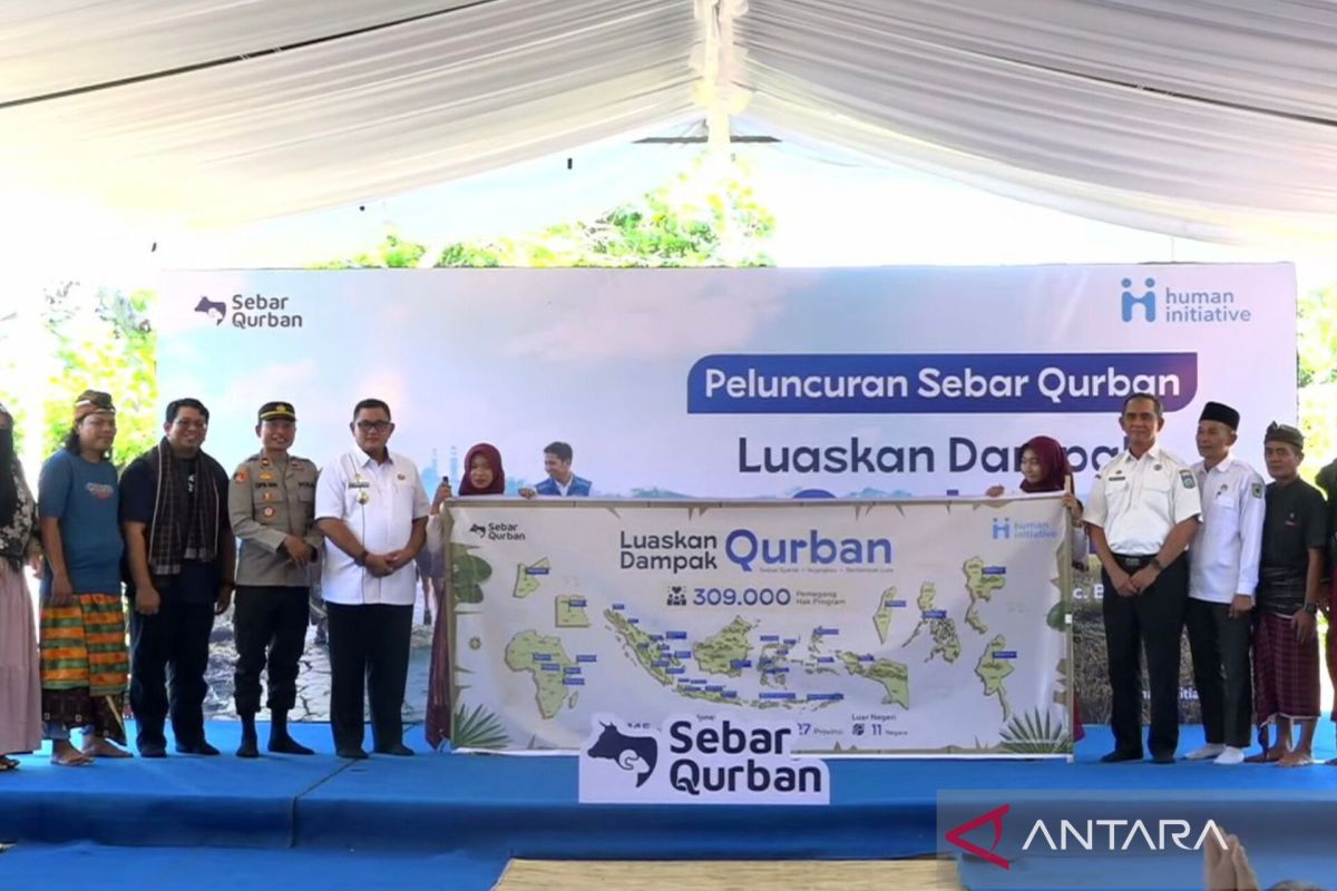 Human Initiative Launches Sebar Qurban 2026, Targeting 309,000 Beneficiaries