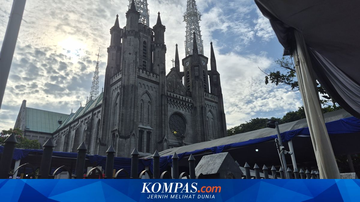 Good Friday Coincides with Friday Prayers, Jakarta Cathedral Prepares Super Tight Security
