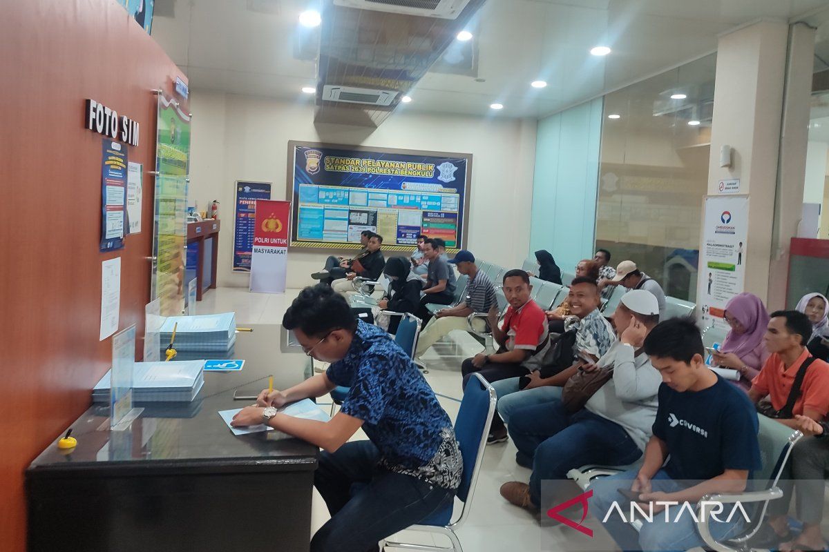 Bengkulu Regional Police Issues 3,132 Police Certificates in March 2026