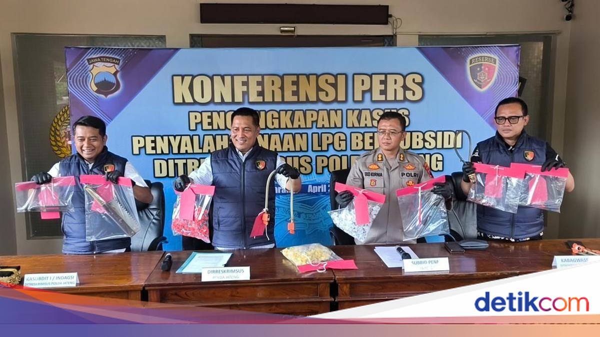 Central Java Police Uncover Subsidised LPG Mixing Case, Two Suspects Arrested