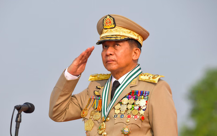 Myanmar Led Once Again by Min Aung Hlaing