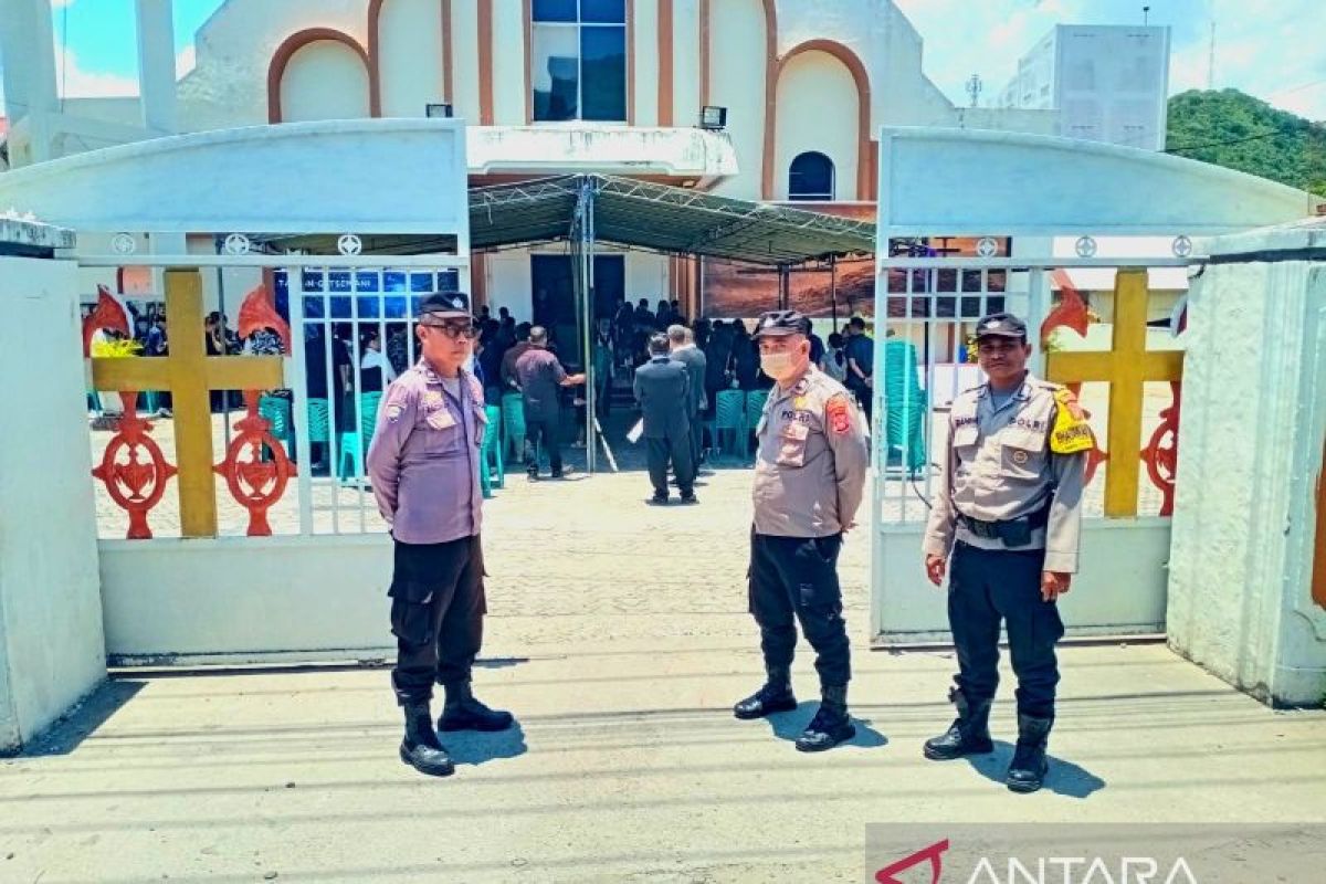 Gorontalo City Police on Full Alert, Ensuring Safe Easter Worship in 2026