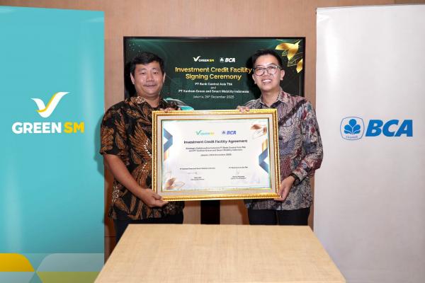 Green SM Indonesia and BCA Sign Rp600 Billion Five-Year Investment Loan Agreement