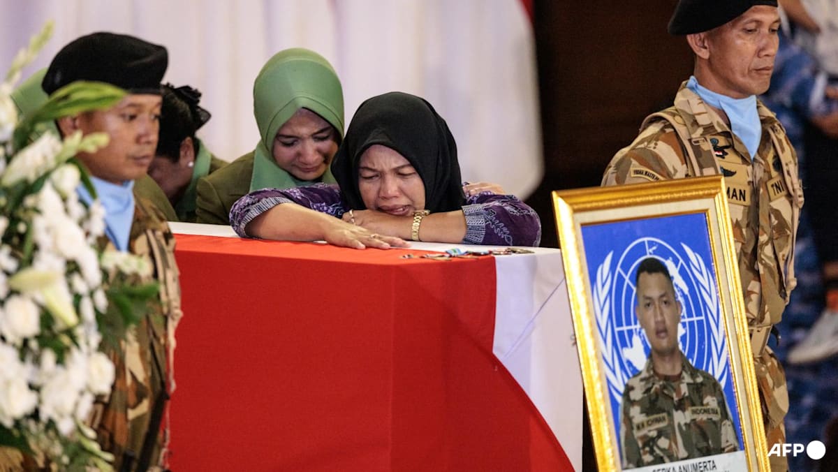 Indonesia receives bodies of peacekeepers killed in Lebanon