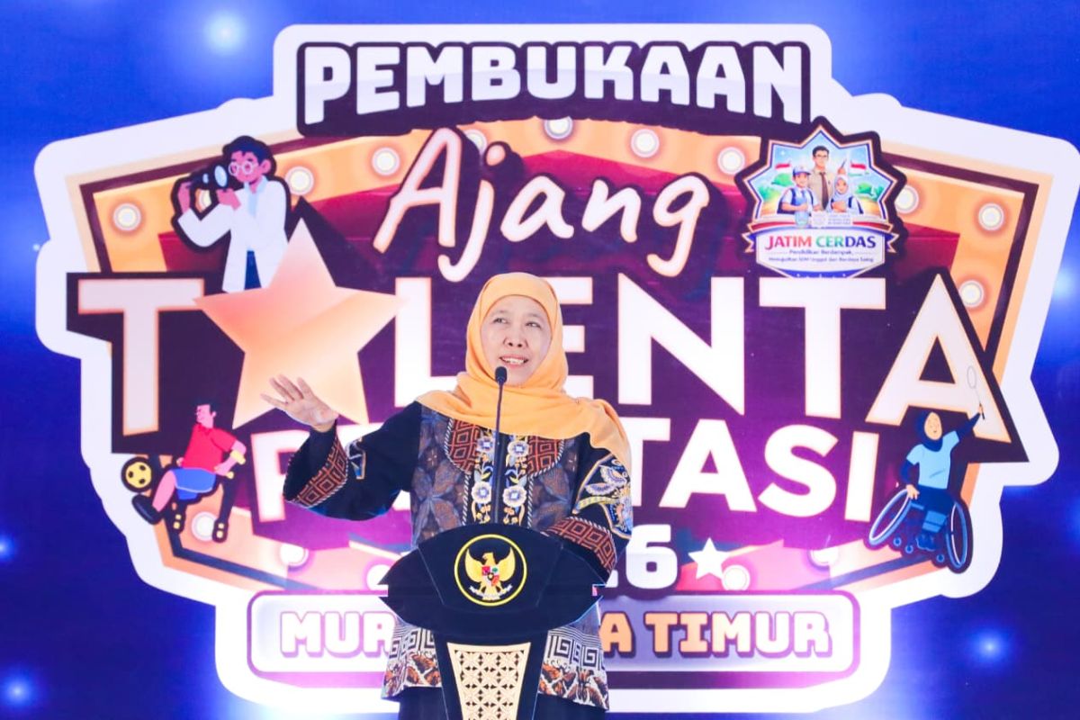 Governor encourages East Java talent event to strengthen achievement ecosystem