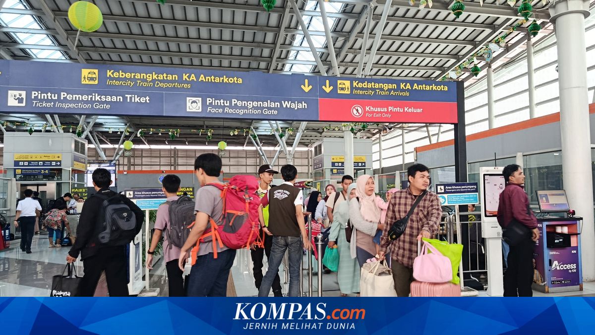 Lebaran 2026 Train Passengers Reach 5 Million, Highest in Last 5 Years