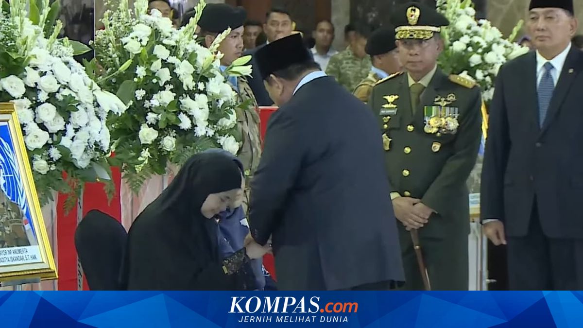 When Prabowo Strongly Condemns the Incident of Three Fallen TNI Soldiers in Lebanon