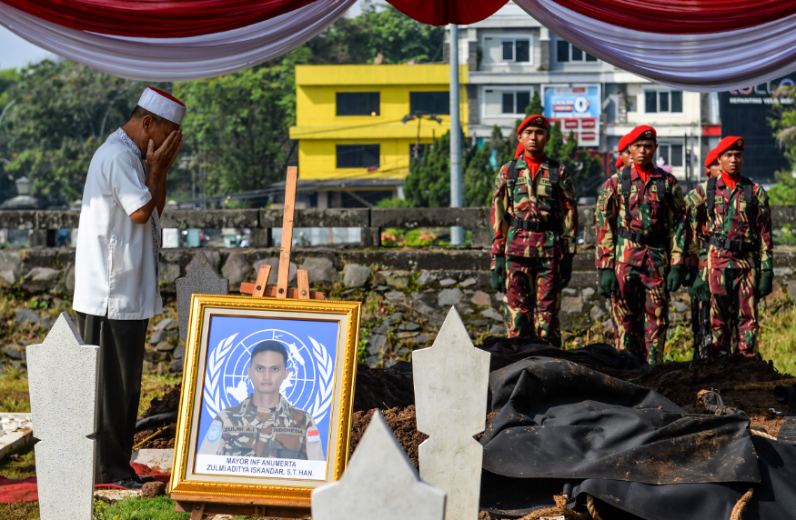 Mayor Zulmi Laid to Rest, TNI Chief Remembers the Deceased as the Best Soldier