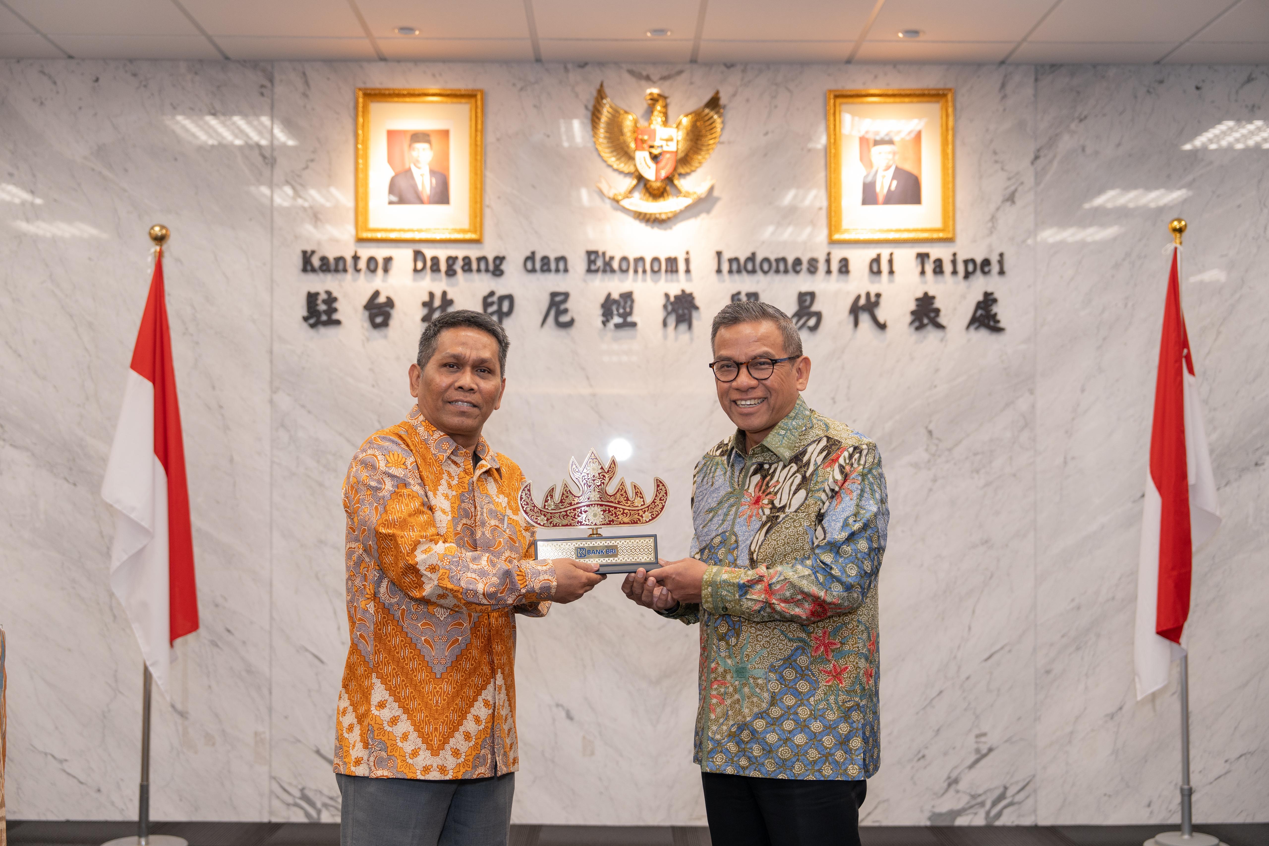 Strengthen Cooperation with the Indonesian Trade and Economy Office in Taipei, BRI Taipei Provides Direct PNBP Deposit Services to the State Treasury