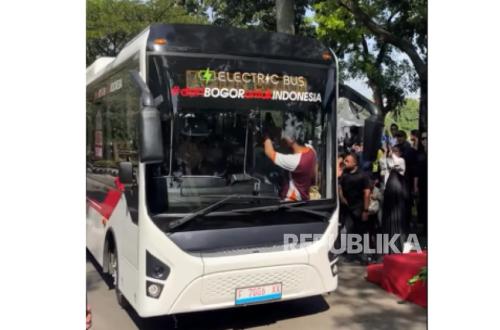 Bogor Regency Launches Three-Month Trial of Free Electric Bus Service