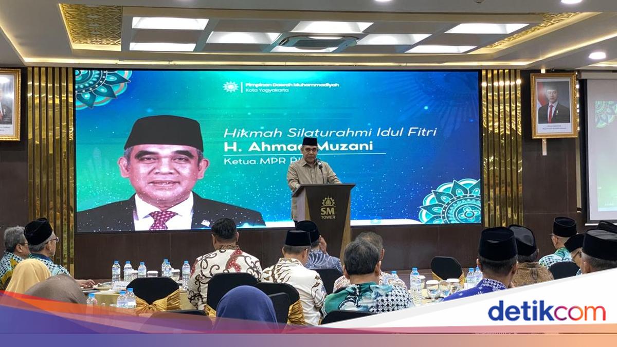 MPR Chairman Ahmad Muzani Visits Muhammadiyah in Yogyakarta, Delivers This Message