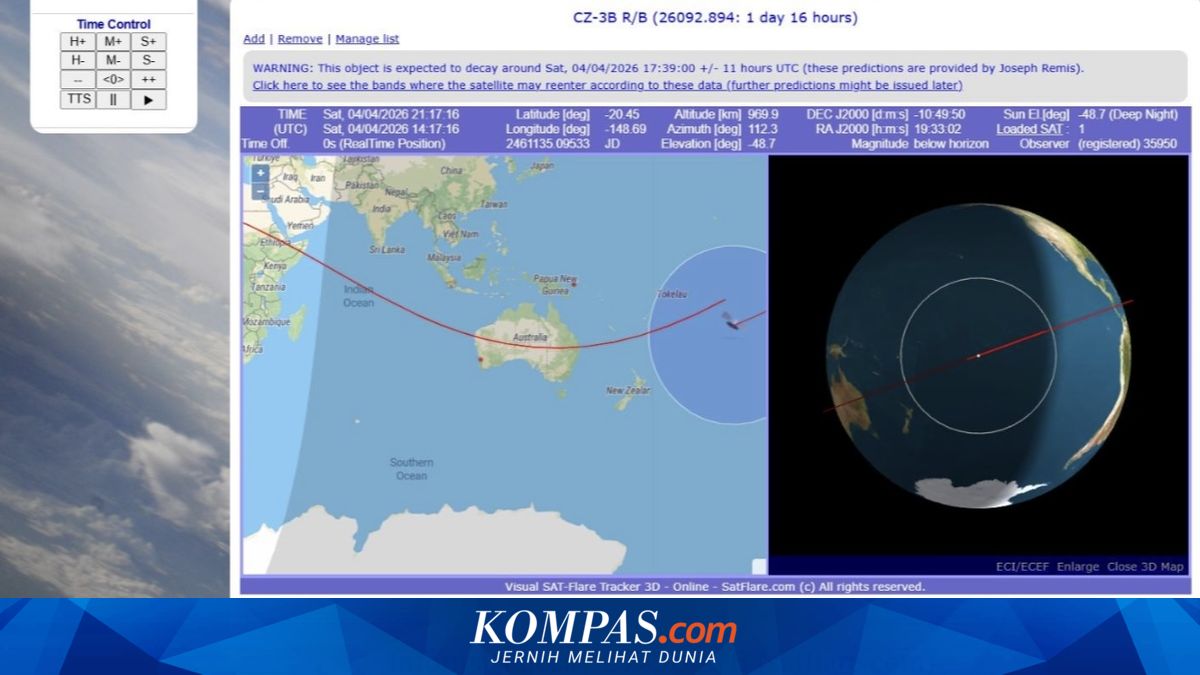 Origins of Space Debris in Lampung Revealed as China's Spent Rocket