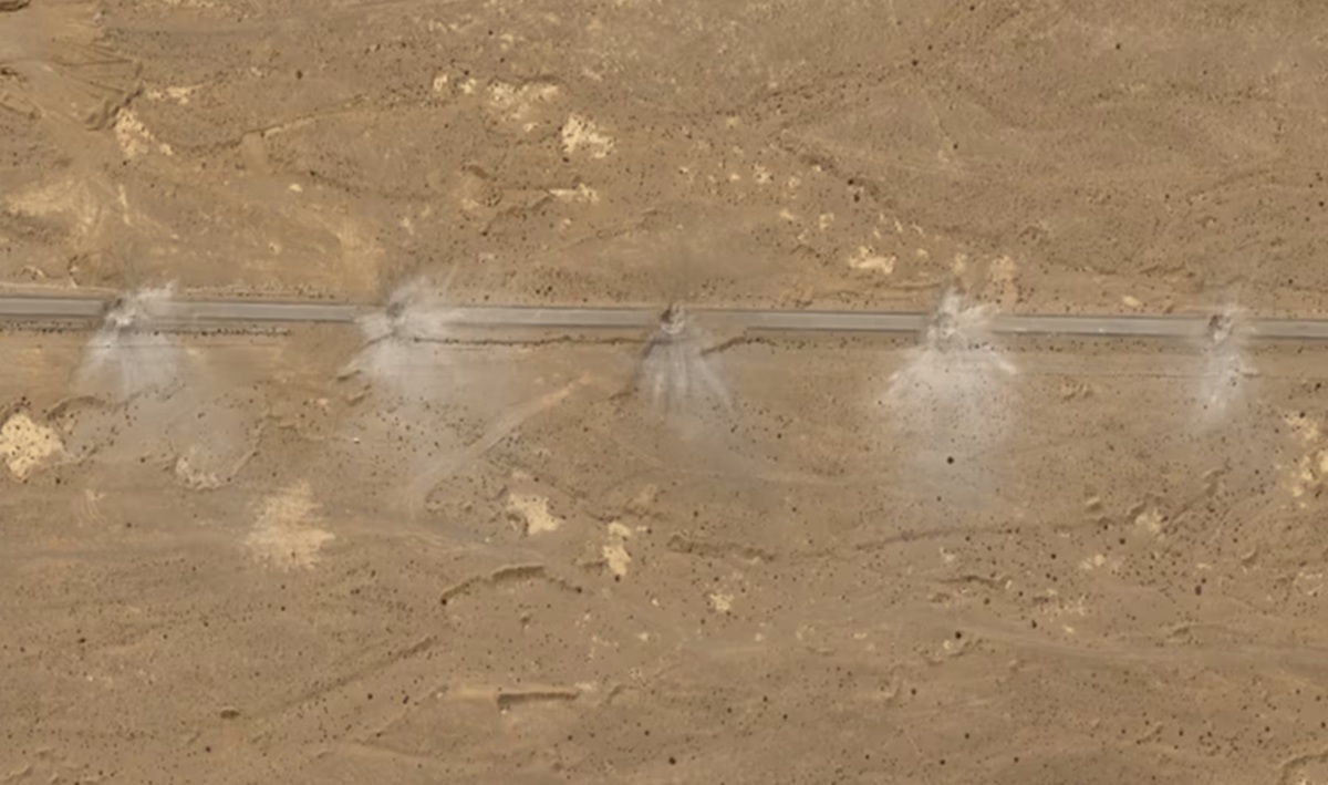 Satellite Images Reveal Crater Traces at US Pilot Evacuation Site in Iran