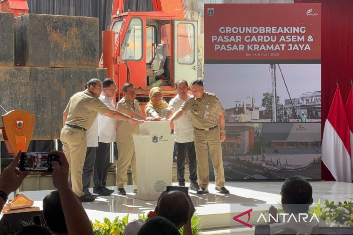 DKI Revitalises Pasar Gardu Asem and Builds Pasar Kramat Jaya