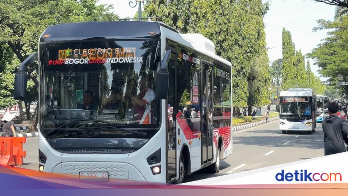 Bojonggede-Sentul Bogor Electric Bus Begins Operations, Free for 3 Months